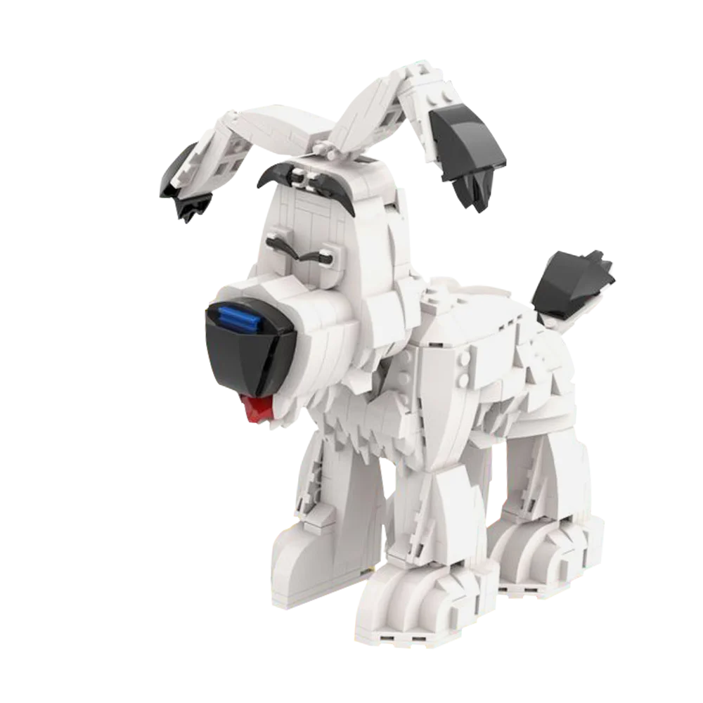MOC 129724 IDEFIX / DOGMATIX Pet Dog Building Block Cartoon Anime Character Dog Bricks Animation Adventure Toy Birthday Gift - CADA BRICKS®