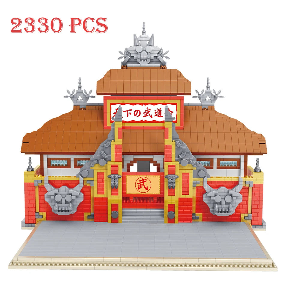 Japan Dragon Anime Tenkaichi Budokai Model Diamond Building Blocks Balls Cartoons Scene Architecture Bricks Toy Kids Adults Gift