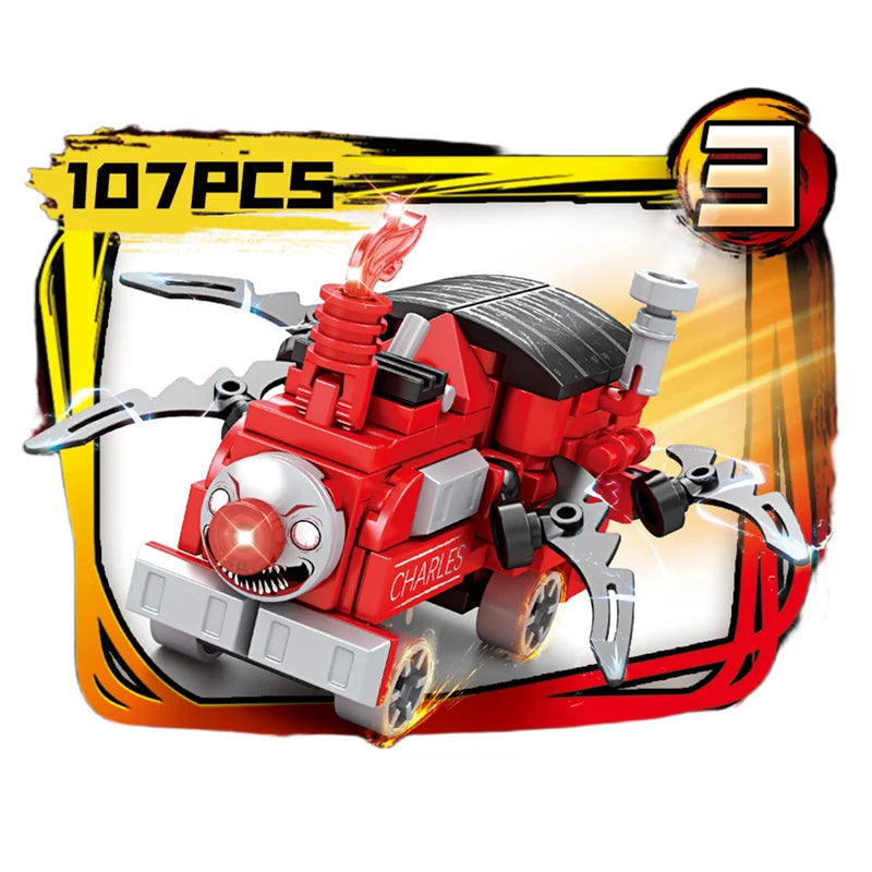 Pony War Mini Model Action Figure Kawaii Building Blocks Compatible Zoon Anime Cities Christmas Hallowmas Birthday Toys Gifts - CADA BRICKS®