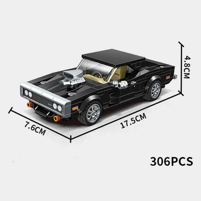 Moc Speed Champion Technical Car City Vehicle Racing Car Building Blocks Sports Car Garage Carro Rennau Voiture Creative Toys - CADA BRICKS®