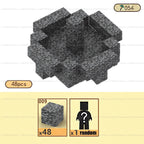 Magnetic Building Block Magnet Cube Mine World Set for Boy Girl Kid Age 3+ DIY Model Children STEM Sensory Toy Christmas Gift - CADA BRICKS®