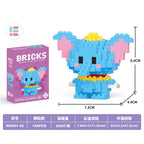 Disney Small Granular Building Model Toy Cartoon Character Stitch, SpongeBob Mini Block Toy Christmas Gift for Children - CADA BRICKS®