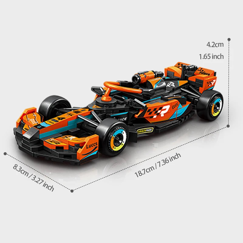 SEMBO BLOCK BK8 City Sports Car Racing Model Assembly Building Block Technology Supercar Vehicle Bricks Toys Boys Birthday Gifts - CADA BRICKS®