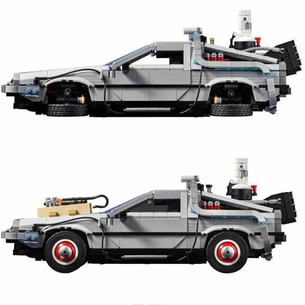 Compatible 10300 Back to the Future Time Machine DeLorean DMC-12 Building Blocks Construction Car Bricks Toys For Children Gifts - CADA BRICKS®
