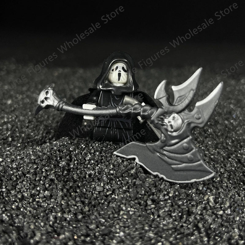 MOC New Ancient warrior heroes Movie Skeleton hero Building Blocks Model Bricks mini Action toy Figures Toy gift for children 6