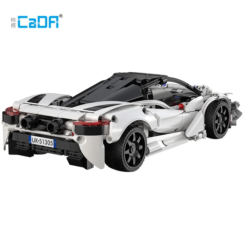 Cada Cool MOC APP Remote Control Storm Sports Car Model Building Blocks City Expert RC Racing Car Bricks Toys For Kid Gifts - CADA BRICKS®