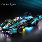 Technical Racing Sport Car Model Building Blocks technic adults 1:14 DIY Supercar Brick Puzzle Toys Kid Adult Gift（1000+granule）