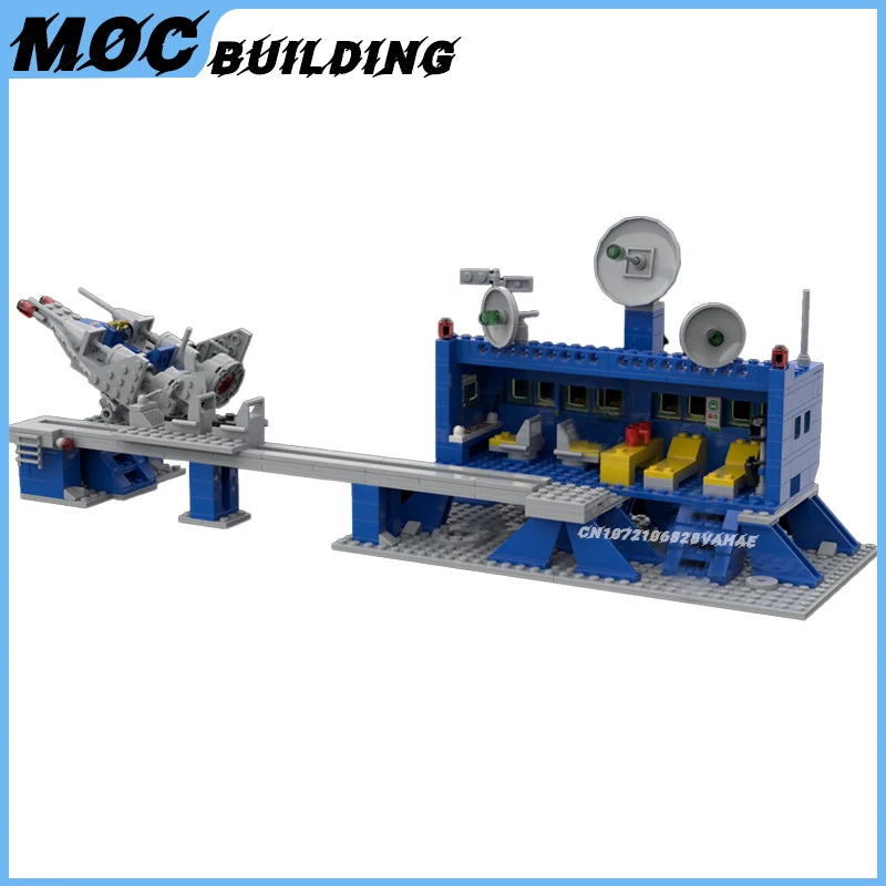 MOC Space Station Series Model Command Base Spacecraft Building Blocks Creative Exploration Educational Toy Assemble Bricks Gift