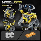 642 3 in 1 Deformation City RC Robot Excavator Racing Car Building Blocks Remote Control Bulldozer Truck Bricks Toys For Kids - CADA BRICKS®