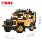 Technical Car APP Remote Control Motor Power SUV Series Building Blocks Bricks MOC Off-road Vehicle Model Sets Boy Toys Kid Gift