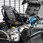 Masondi 1:14 Scale Racing Car Building Blocks Set - 1466PCS Model Kit for Boys & Adults Collectible Birthday Gift