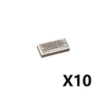 City Printed Accessories Building Blocks Computer Controller Monitor Keyboard Dashboard Mobile Phone Radio Mini Bricks Kids Toys - CADA BRICKS®