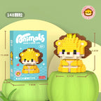 Cat Micro Diamond Small Particles Assembled Building Blocks Animals Mini Brock Building Construction Toys for Kids Boys  9 to 12 - CADA BRICKS®