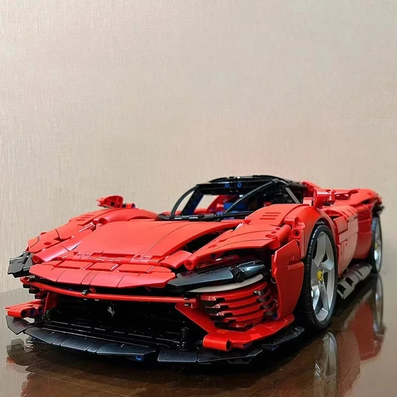 3778pcs technology car series SP3 supercar model building blocks mechanical DIY assembly toy gift for adult&kid house Decoration