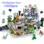 1315PCS Creative Mountain cave Model Building Blocks Bricks Children Toys - CADA BRICKS®