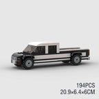 City Truck Vehicle Pickup Heavy Cargo Transport Model Building Blocks Machinery Shop Van Creative Carriage Harvester Car Kid Toy - CADA BRICKS®