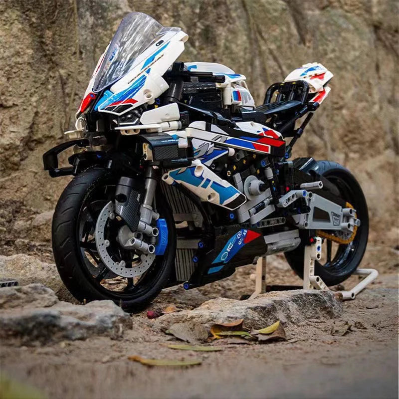 In stock 1920Pcs  Technical Racing  Motorcycle 1000 RR Motorbike Building Blocks Bricks Toys  Birthday Christmas Children Gifts - CADA BRICKS®