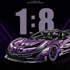 3568pcs RC Technical Remote Control Sports Car Building Blocks Model MOC P1 Racing Car Bricks Toys for Boys Kids Gift Set