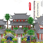 Mini Micro Brique Diamant Architecture Chinoise Célèbre Jardin Classique de Suzhou 3 en 1 Jouet Modèle de Brique de Construction pour Cadeau