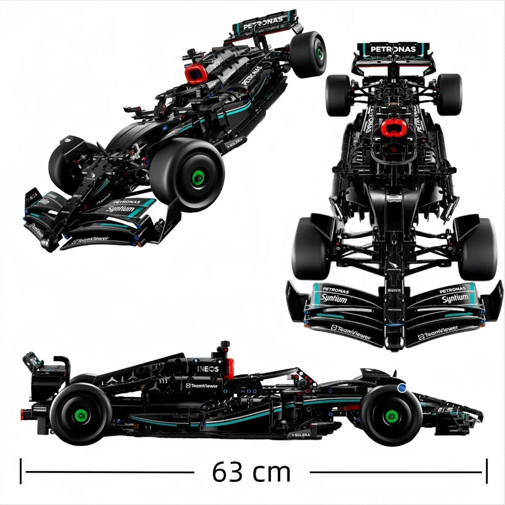 MINISO F1 Racing Series F1 W14 42171 Performance MCL Formula 42141 RB20 F1 42206 SF24 F1 42207 Supercar Model Birthday Gifts