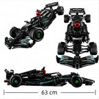 MINISO F1 Racing Series F1 W14 42171 Performance MCL Formula 42141 RB20 F1 42206 SF24 F1 42207 Supercar Model Birthday Gifts