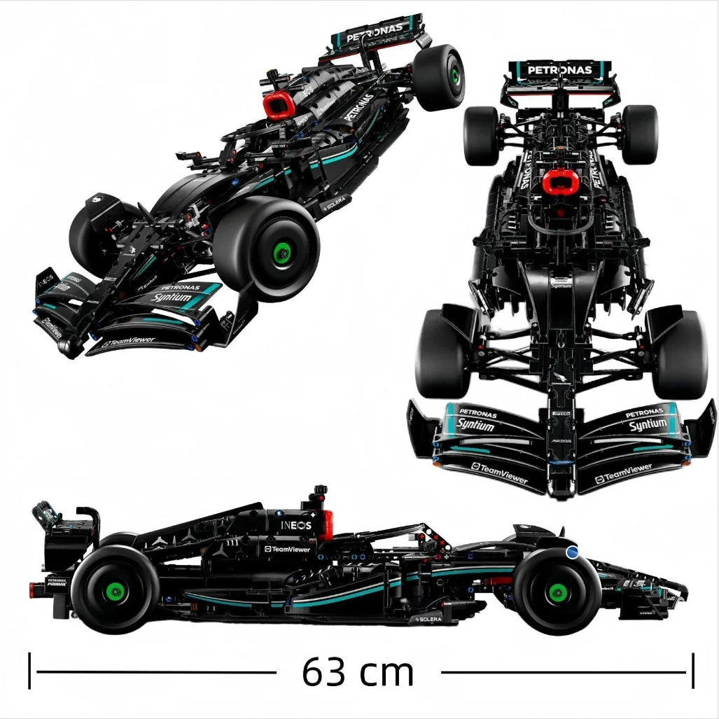 MINISO F1 Racing Series F1 W14 42171 Performance MCL Formula 42141 RB20 F1 42206 SF24 F1 42207 Supercar Model Birthday Gifts