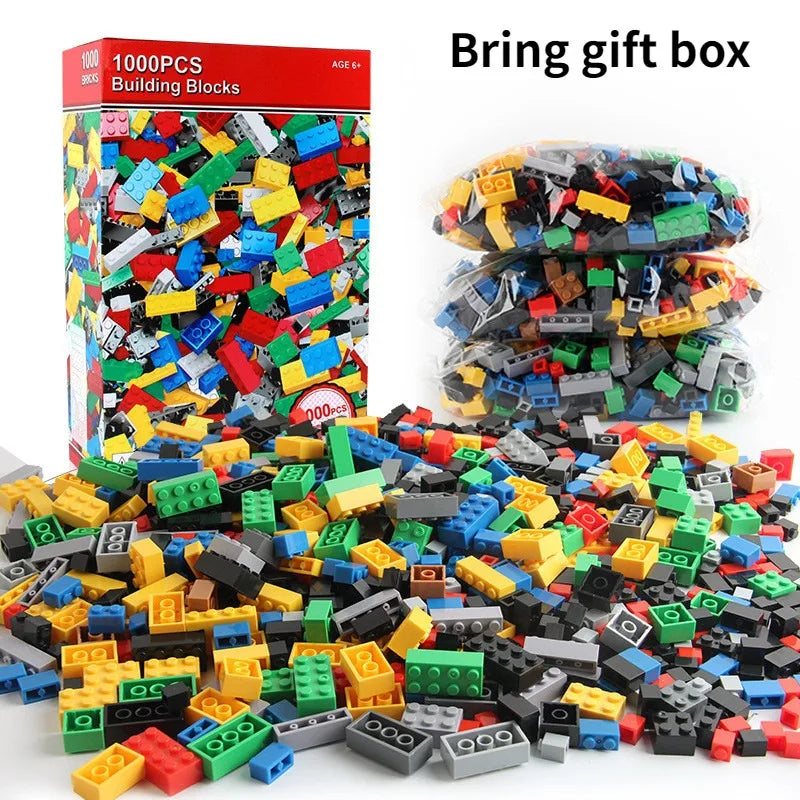 Building blocks Bulk children's blocks, Creative diy sets, Urban classic blocks, children's educational toys, 1000 - CADA BRICKS®