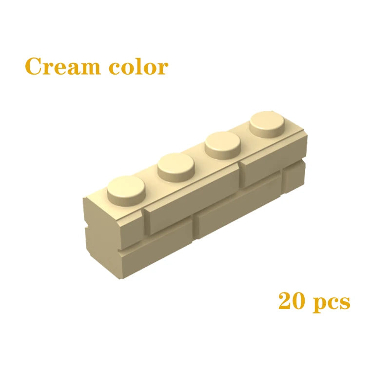 DIY Building Blocks Figures City MOC Thick Wall Bricks Educational Creative Toys for Children Size Compatible with All Brands - CADA BRICKS®