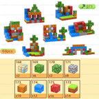 Magnetic Building Block Magnet Cube Mine World Set for Boy Girl Kid Age 3+ DIY Model Children STEM Sensory Toy Christmas Gift - CADA BRICKS®