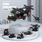Compatible Lego Military Tank Rocket Robot Dinosaur Armored Vehicle Fighter Jet Puzzle Assembly Toys Boys Kids Toy Gifts