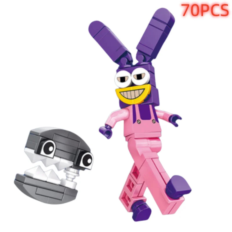 Pony War Mini Model Action Figure Kawaii Building Blocks Compatible Zoon Anime Cities Christmas Hallowmas Birthday Toys Gifts - CADA BRICKS®