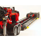 Klassieke MOC-Custom SLT RC Low Boy Trailer MOC-16692 Bouwsteen Auto Laad Transport Vrachtwagen Trailer 2268 Stuks Geassembleerd Speelgoed Model