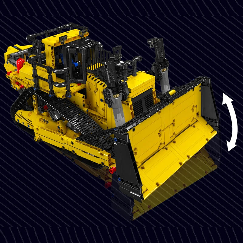 Mould King 15084 Technische Auto Speelgoed De APP RC Besturing D11 Bulldozer Bouwsteen Assemblage Vrachtwagen Bouwsteenset Kinderen Kerstcadeau