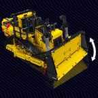 Mould King 15084 Technische Auto Speelgoed De APP RC Besturing D11 Bulldozer Bouwsteen Assemblage Vrachtwagen Bouwsteenset Kinderen Kerstcadeau