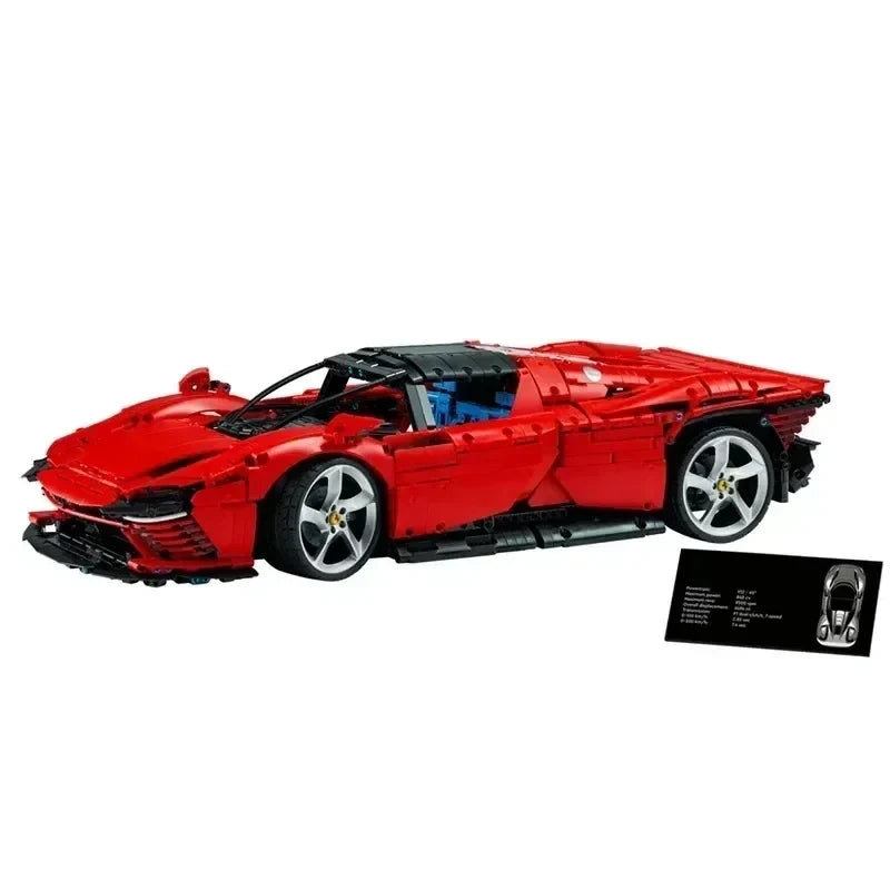 3778pcs technology car series SP3 supercar model building blocks mechanical DIY assembly toy gift for adult&kid house Decoration