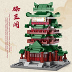 Eight Famous Buildings in Chinese Style, Yellow Crane Tower, Street View Assembly, Block Model Toys
