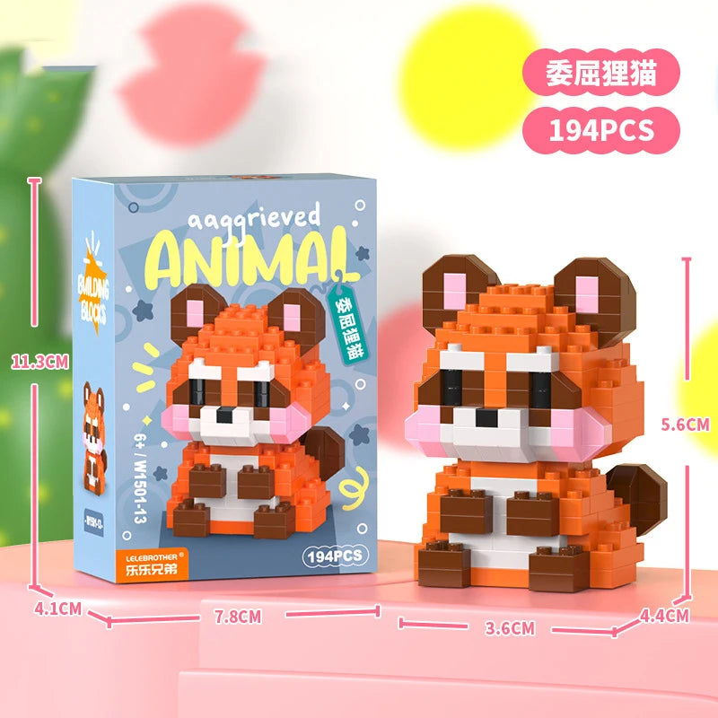 Adults Animals Micro Particle Building Blocks Toy for Children 6 to 12 Years Old Boy Birthday Gift Dog Cat Mini Bricks Girl Toys - CADA BRICKS®