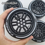 4410 Tenchnial Building Blocks F1 Car Tyre Wheels 15038 49294 Diy Accessories Compatible LEGO CADA 42171 42141 Scale 1:10 Car - CADA BRICKS®