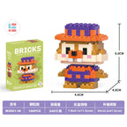 Disney Small Granular Building Model Toy Cartoon Character Stitch, SpongeBob Mini Block Toy Christmas Gift for Children - CADA BRICKS®