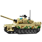 World War 2 WW2 Army Military Soldiers SWAT Leopard 2A7 Main Battle Tank Assemble Building Blocks Bricks Children's Toys Gift - CADA BRICKS®
