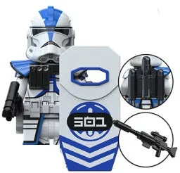 New 501 Clone Trooper Blocks Toy Movie Space Wars Action Figures building bricks Toys gift - CADA BRICKS®