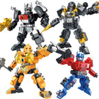 Transformation Robot Car EVA-01 Disney Building blocks Toys Truck head Alloy Edition Anime Mini Model Figures Tank Model Gifts