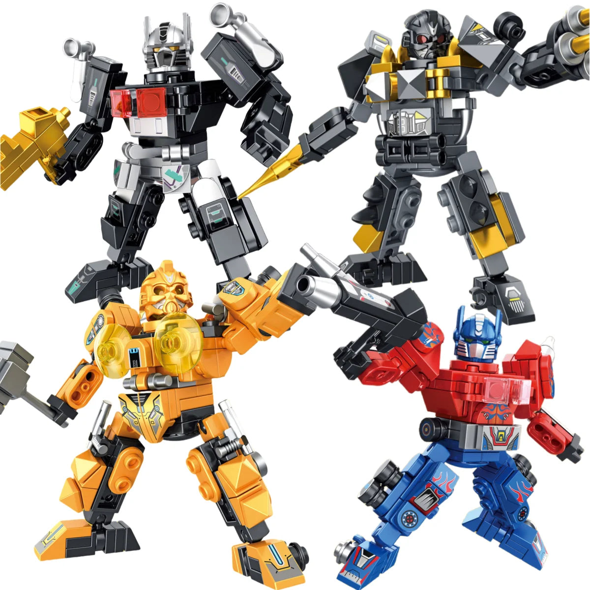 Transformation Robot Car EVA-01 Disney Building blocks Toys Truck head Alloy Edition Anime Mini Model Figures Tank Model Gifts