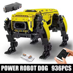MOULD KING 15066/15075 Technical Robot Toys Motorized Boston Dynamics Big Dog Model AlphaDog Building Blocks Bricks Kids Gifts