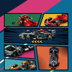 SEMBO BLOCK BK8 City Sports Car Racing Model Assembly Building Block Technology Supercar Vehicle Bricks Toys Boys Birthday Gifts - CADA BRICKS®