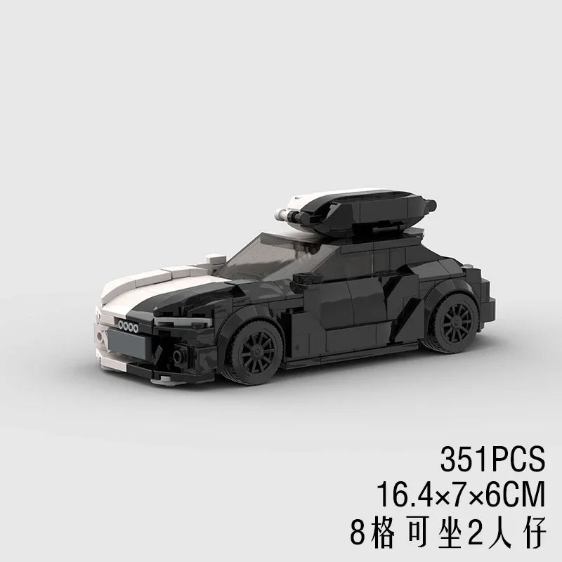 MOC Speed Champions Super Race Car F1 Great Vehicle Racing Model Building Blocks Bricks Sports Pickup Truck City Technique Toy - CADA BRICKS®