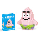 Disney Small Granular Building Model Toy Cartoon Character Stitch, SpongeBob Mini Block Toy Christmas Gift for Children - CADA BRICKS®