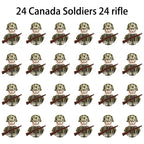 Military Building Blocks, Figures, Action Figures, Toys, Mini Dolls, Soldier Characters, Children's Toys, National Army Phalanx - CADA BRICKS®