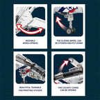 1443PCS Military Tomcat F14 Fighter Aircraft Building Blocks MOC Carrier-Base Fighter Model Bricks Set Holiday Gifts Kids Toys