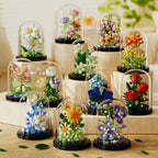 Diy Micro Flower Building Blocks Mini Bricks Particles Eternal Life Flowers Home Decoration Assembling Puzzle Toy Christmas Gift - CADA BRICKS®